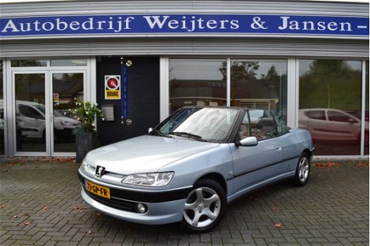 Peugeot 306 Cabriolet - 1.8-16V Airco / Leder / Elek. kap / APK 10-2020 / Compl. onderhoudshistorie - 1