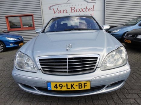 Mercedes-Benz S-klasse - 500 4-Matic Lang 4 deurs sedan, BOMVOL MAAR DAN OOK ECHT BOMVOL, lees besch - 1