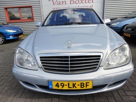 Mercedes-Benz S-klasse - 500 4-Matic Lang 4 deurs sedan, BOMVOL MAAR DAN OOK ECHT BOMVOL, lees besch - 1