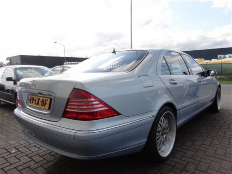 Mercedes-Benz S-klasse - 500 4-Matic Lang 4 deurs sedan, BOMVOL MAAR DAN OOK ECHT BOMVOL, lees besch - 1