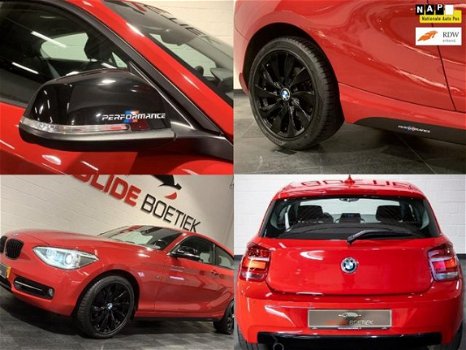 BMW 1-serie - 116i Sport Line Leder, Navi, Sportstoelen, - 1