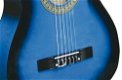 4/4 akoestische gitaar blauw nieuw gratis levering 2j garantie - 6 - Thumbnail