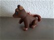 donkerbruin rubber hondje - 3 - Thumbnail