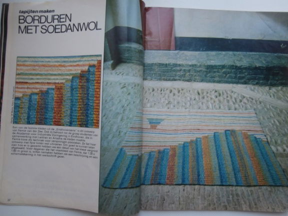 Ariadne nr 9, september 1977 + borduurpatroon 2 antieke merklappen - Afbeelding 3