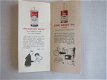 Antiek ESSO Olieproducten folder (1957) - 1 - Thumbnail