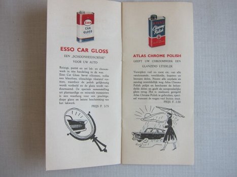 Antiek ESSO Olieproducten folder (1957) - 6