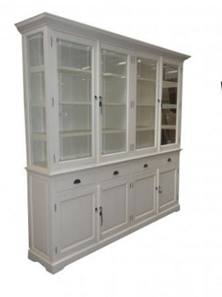 Winkelkast Papendrecht wit - wit 220 x 45/40 x 220cm - nr. 1