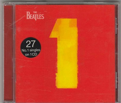 CD The Beatles - 27 nr 1 singels op 1 CD - 1