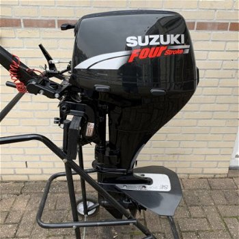 Suzuki 9.9 PK 4takt kortstaart knuppel buitenboordmotor - 2