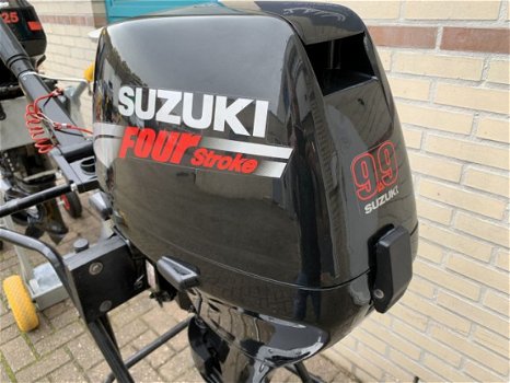 Suzuki 9.9 PK 4takt kortstaart knuppel buitenboordmotor - 5