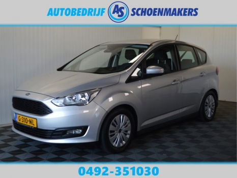 Ford C-Max - 1.0 EcoB. 125PK // NAVI CLIMA CRUISE PDC (8x OP VOORRAAD) - 1