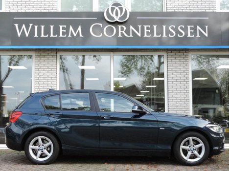 BMW 1-serie - 118i EDE Corporate Lease Sport Aut. High Executive LED Sportstoelen Navi Prof Leder St - 1