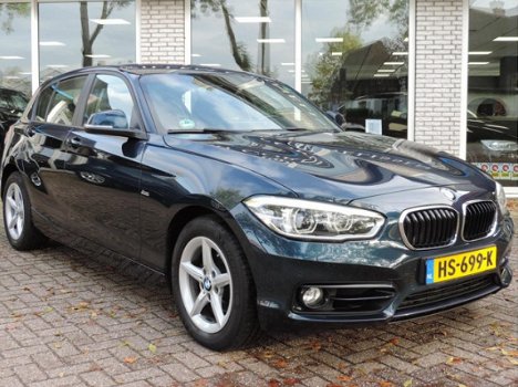 BMW 1-serie - 118i EDE Corporate Lease Sport Aut. High Executive LED Sportstoelen Navi Prof Leder St - 1