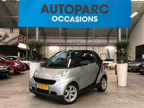 Smart Fortwo cabrio - 1.0 mhd Pure automaat airco lage km stand dealer oh - 1