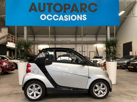 Smart Fortwo cabrio - 1.0 mhd Pure automaat airco lage km stand dealer oh - 1