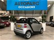 Smart Fortwo cabrio - 1.0 mhd Pure automaat airco lage km stand dealer oh - 1 - Thumbnail