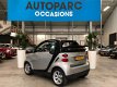 Smart Fortwo cabrio - 1.0 mhd Pure automaat airco lage km stand dealer oh - 1 - Thumbnail