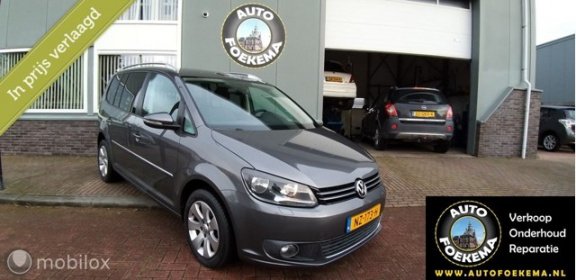 Volkswagen Touran - 1.2 TSI Highline BlueMotion, Airco/clima, lmv, trekhaak, nw staat - 1