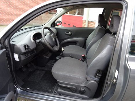 Nissan Micra - 1.2 Visia /Airco/CV/Leder/Elek. ramen/ISOFIX/lendensteun/NAP 1e eig DEALER ONDERHOUDE - 1