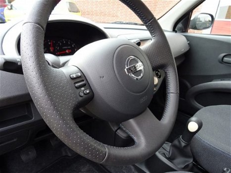 Nissan Micra - 1.2 Visia /Airco/CV/Leder/Elek. ramen/ISOFIX/lendensteun/NAP 1e eig DEALER ONDERHOUDE - 1