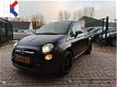 Fiat 500 - 0.9 TwinAir Turbo 'BLACK JACK' Clima Rood leer LM16 - 1 - Thumbnail