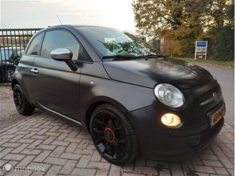 Fiat 500 - 0.9 TwinAir Turbo 'BLACK JACK' Clima Rood leer LM16 - 1