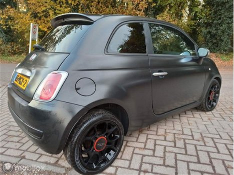 Fiat 500 - 0.9 TwinAir Turbo 'BLACK JACK' Clima Rood leer LM16 - 1