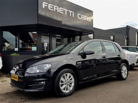 Volkswagen Golf - 1.6 TDI BLUEMOTION HIGHLINE EDITION-40 NAVI AIRCO PARK-ASSIST 6VERSN LMV PDC - 1