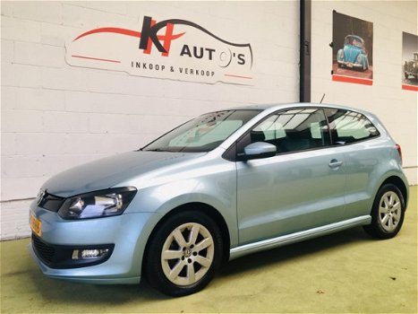 Volkswagen Polo - 1.2 TDI BlueMotion Comfortline BLEUMOTION/NAVI/AIRCO/LMV/ELEK.RAMEN.SPIEGELS/CRUIS - 1