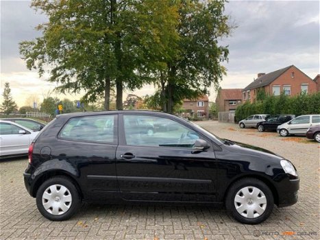 Volkswagen Polo - 1.2 2008*Zwart*Airco*Elek.pak*Nieuwe APK - 1