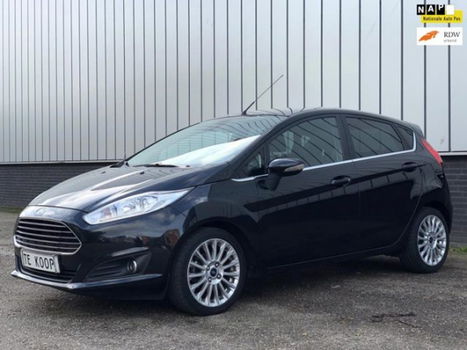 Ford Fiesta - 1.5 TDCi Titanium Lease ACHTERUIT CAM, NAVI , PDC, DEALER ONDERHOUDEN, EERSTE EIGENAAR - 1