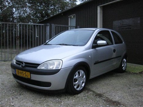 Opel Corsa - 1.2-16V Comfort 3D 2001 Grijs #1ste Eigenaar #Nap #APK - 1