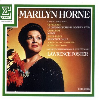 Marilyn Horne - Orchestre Philharmonique De Monte-Carlo, Lawrence Foster ‎– Airs D'Operas Francais - 1