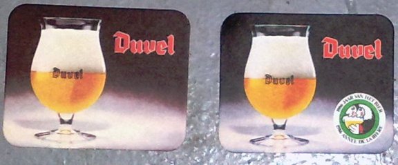 Viltjes Duvel - gewoon en jaar van het bier - 1