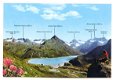 V171 Silvretta Panorama met Hotel Silvretta und Alpengasthof Piz Buin / Oostenrijk - 1 - Thumbnail