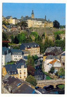 V183 Luxemburg Ville Basse du Grund et Vielle Ville / Luxemburg