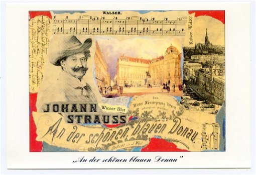 V195 Johann Strauss Componist Oostenrijk - 1