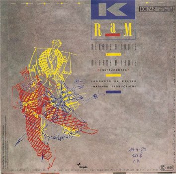 singel K Ram - Ménage a trios / instrumentaal - 2