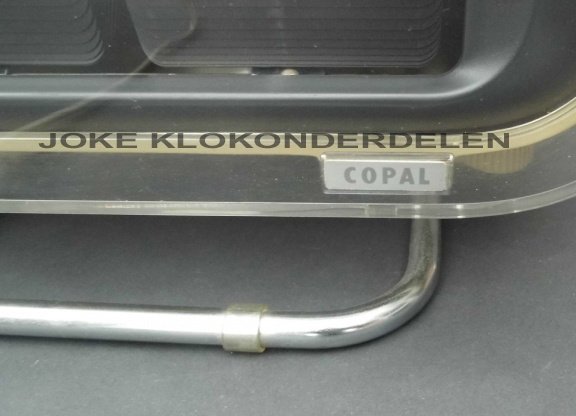 === Copal elektrische ( flip) klok = gebruikt =31762 - Afbeelding 2