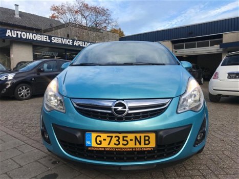 Opel Corsa - 1.4-16V SATELLITE*AIRCO*MULTI.F STUUR*ELEKTR. RAMEN*BOEKJES - 1