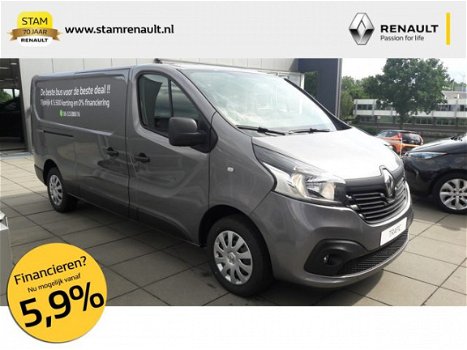 Renault Trafic - 1.6 dCi T29 125pk L2H1 Work Edition NIEUW 30% korting Navig., Airco, Bleutooth, - 1