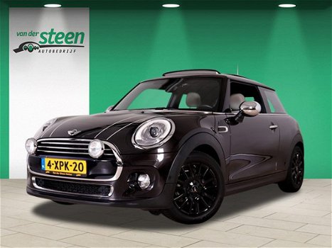 Mini Mini Cooper - 1.5 FIRST BORN ED. NAVI LEDER OPEN PANODAK SPORTSTOELEN HEAD UP BT ECC CRUISE PDC - 1