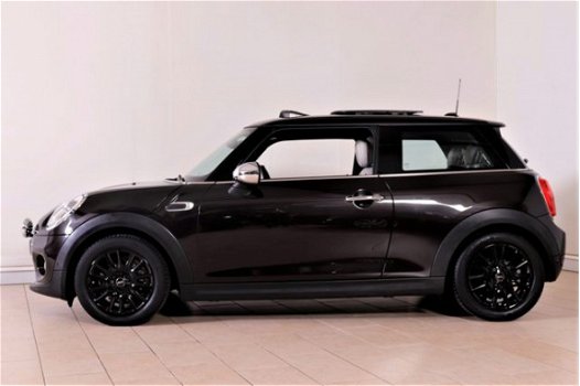 Mini Mini Cooper - 1.5 FIRST BORN ED. NAVI LEDER OPEN PANODAK SPORTSTOELEN HEAD UP BT ECC CRUISE PDC - 1