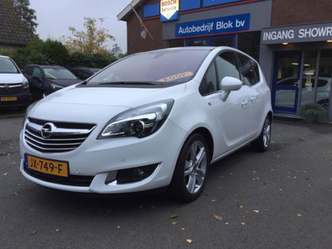 Opel Meriva - 1.4 Turbo Blitz Leder , Navi, PDC NL auto Prijs Rijklaar - 1