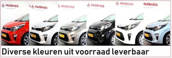 Kia Picanto - 1.0 CVVT ComfortLine € 205, - per maand* met Airco - 1