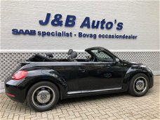 Volkswagen Beetle Cabriolet - 1.6 TDI Design Navigatie slechts 66.500 km