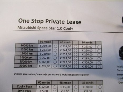 Mitsubishi Space Star - 1.0 Cool+ uit voorraad met 1500 korting - 1