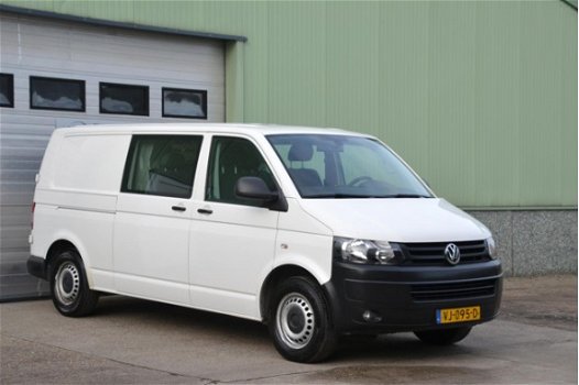 Volkswagen Transporter - 2.0 TDI L2H1 BM DC Comfortline BJ'14 PDC - 1