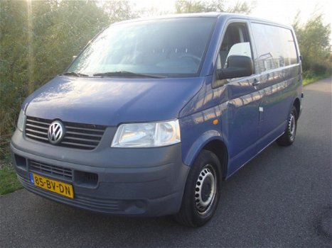 Volkswagen Transporter - 1.9 TDI 300 SCHUIFDEUR ENKEL CABINE BJ 2005 - 1