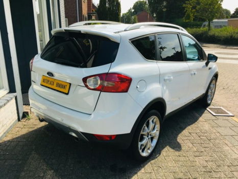 Ford Kuga - 2.5 20V Titanium 200 PK CRUISE/ LEER/ NAVI/ AUTOMAAT/ CLIMATE/ ZEER MOOI/ NIEUWE APK - 1